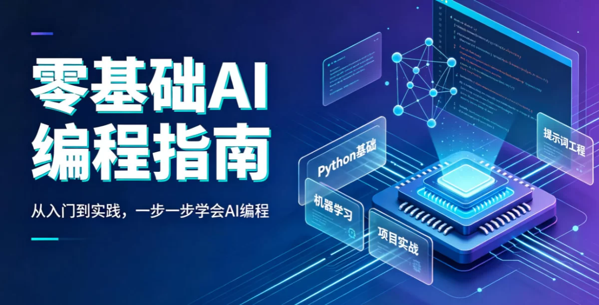 零基础AI编程指南开发变现产品