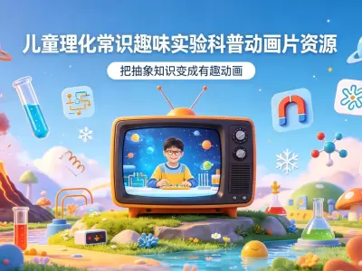 儿童理化常识趣味实验科普动画片资源